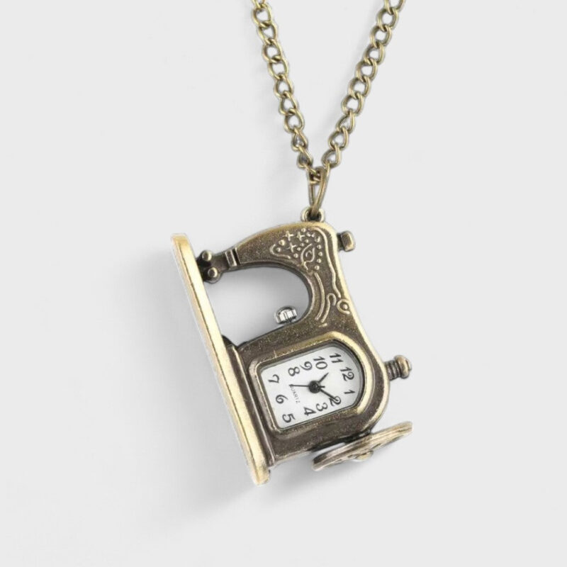 Taschenuhr Nähmaschine – Bild 2