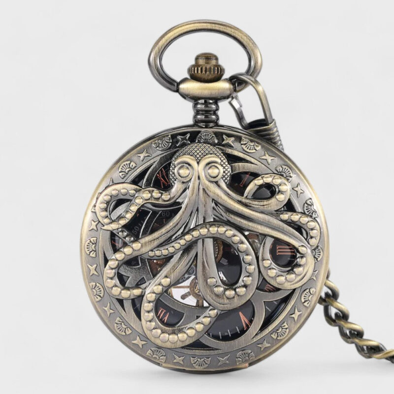 Taschenuhr Octopus