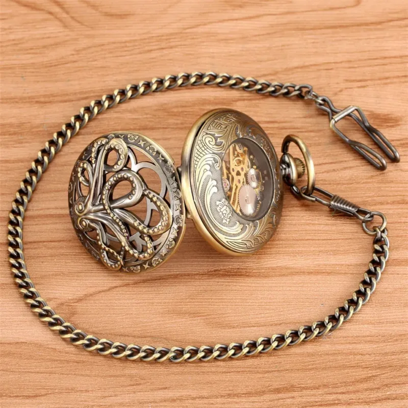 Taschenuhr Octopus – Bild 5