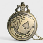 Taschenuhr Quinte Flush Royal