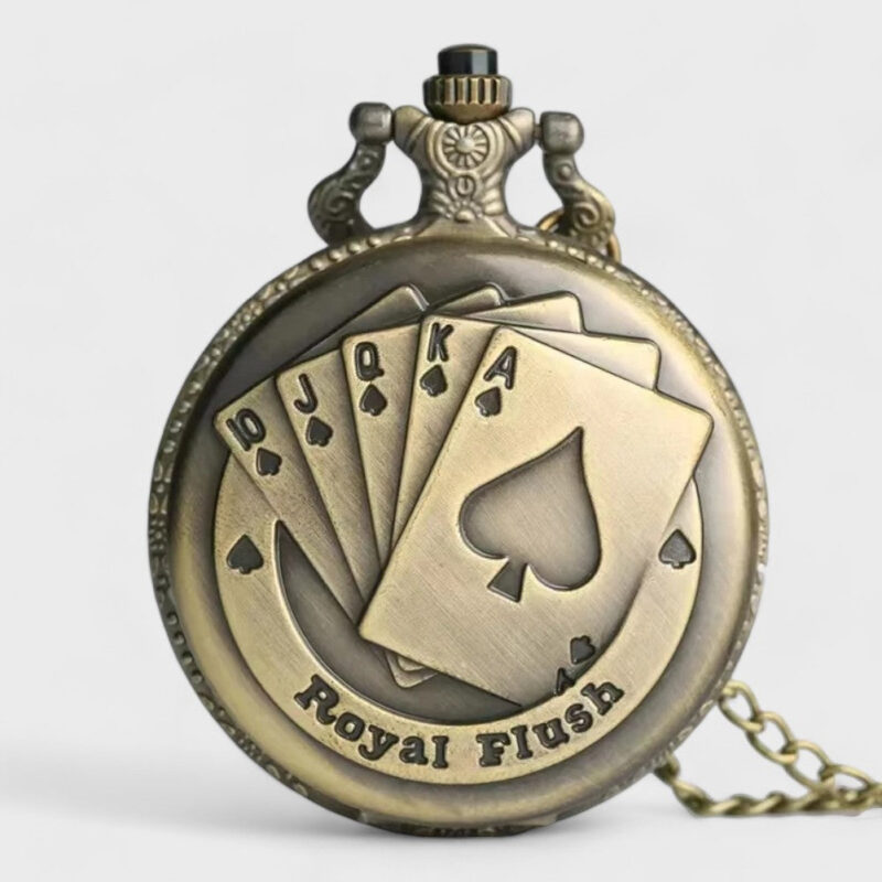 Taschenuhr Quinte Flush Royal