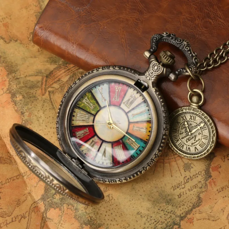 Taschenuhr Regenbogen Roman – Bild 5