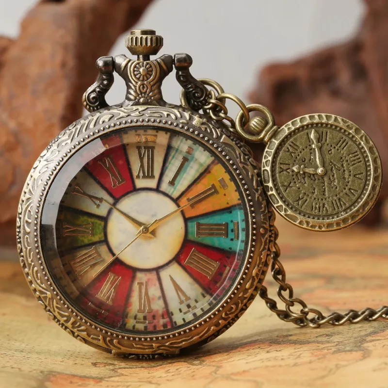 Taschenuhr Regenbogen Roman – Bild 4