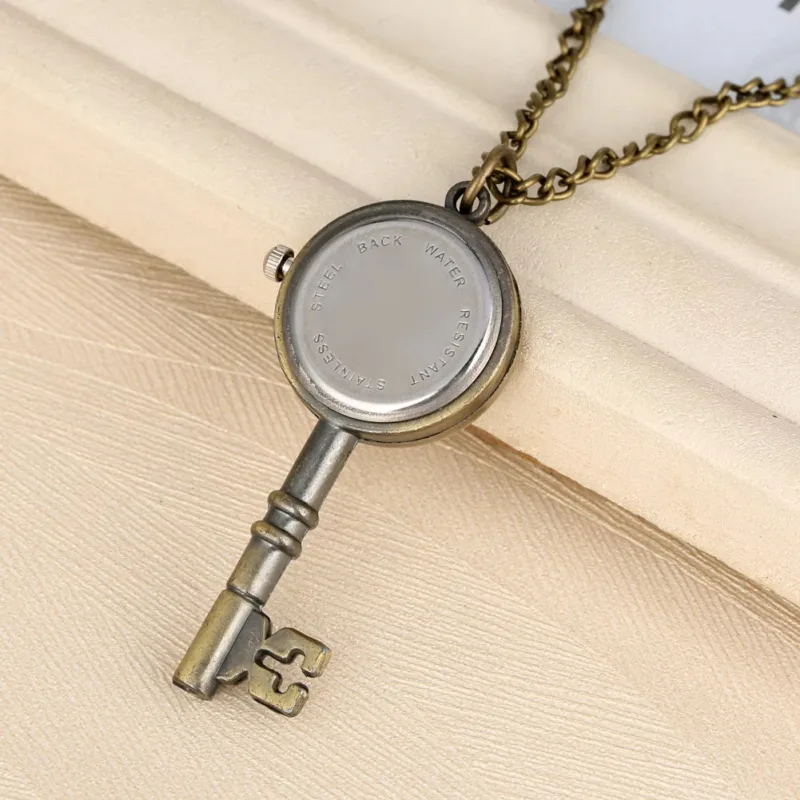 Taschenuhr Schlüssel Vintage – Bild 5