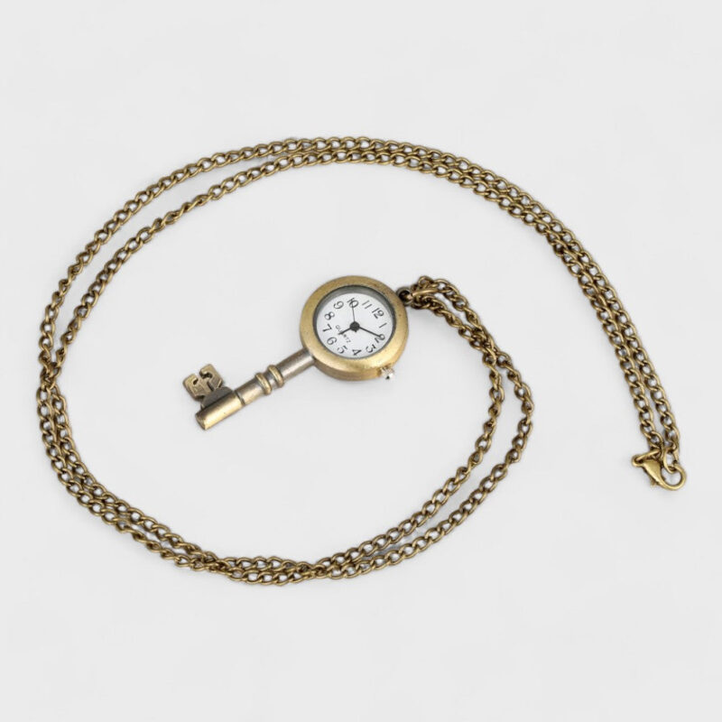 Taschenuhr Schlüssel Vintage – Bild 7