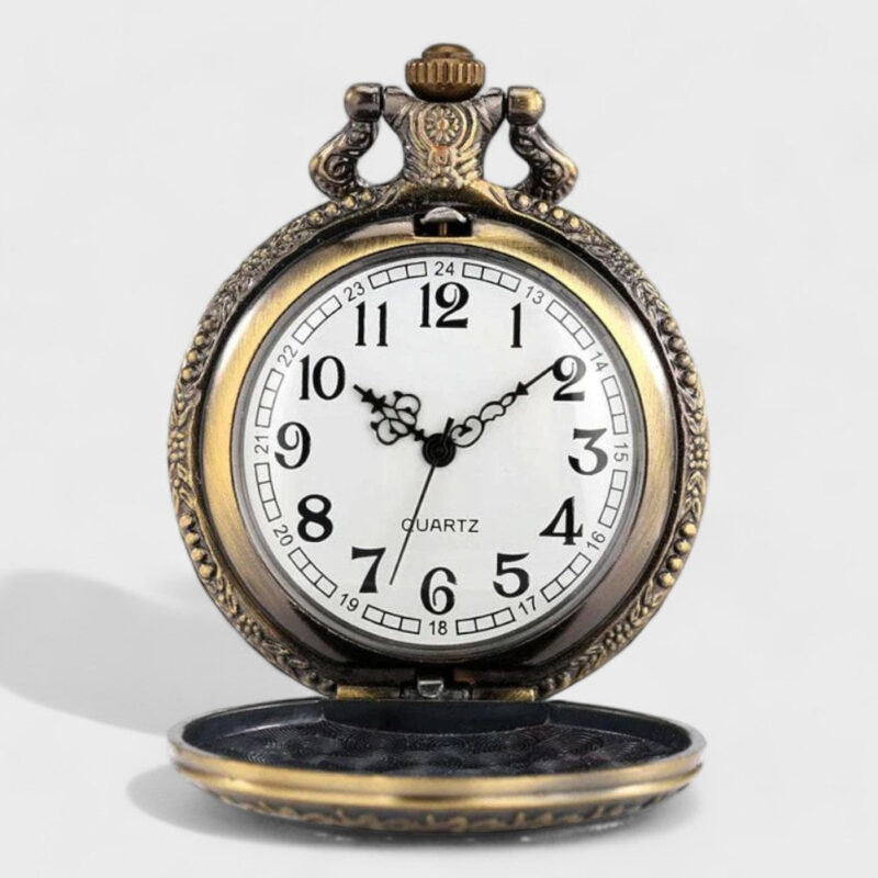 Taschenuhr Schmetterling – Bild 3