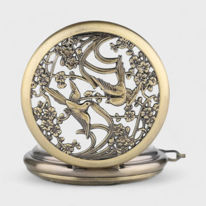 Taschenuhr Schwalben – Bild 4