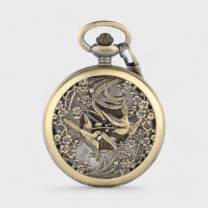 Taschenuhr Schwalben