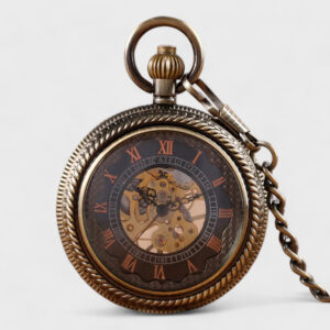 Taschenuhr Schwarzes Zifferblatt