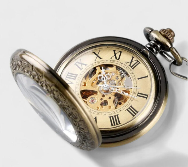 Taschenuhr Skelett – Bild 3