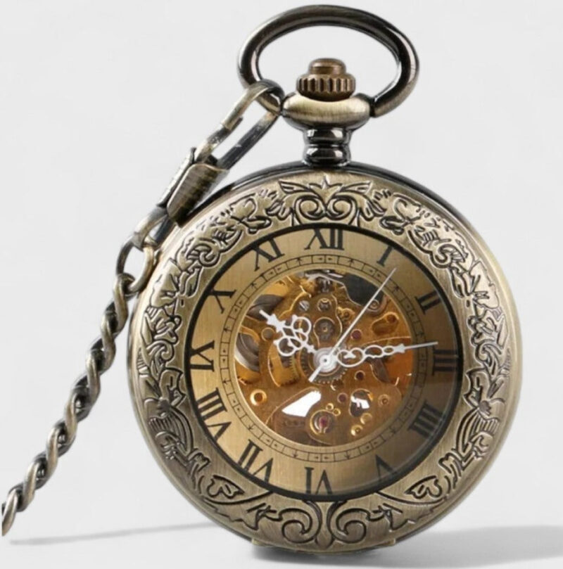 Taschenuhr Skelett