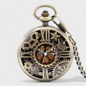 Taschenuhr Skelett Mechanische Spindeluhr