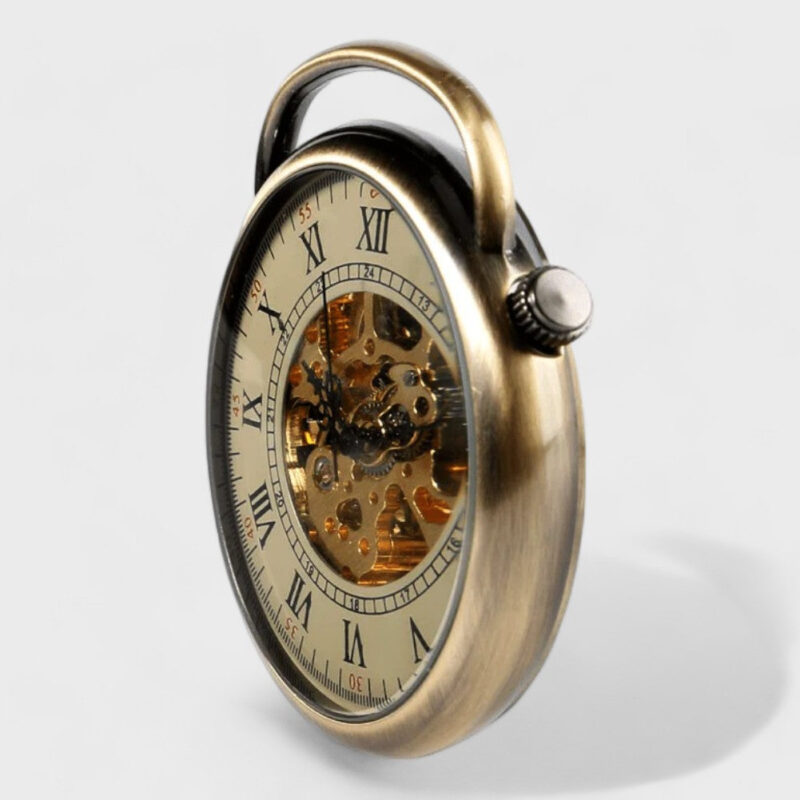 Taschenuhr Skelett Verstellbar – Bild 3