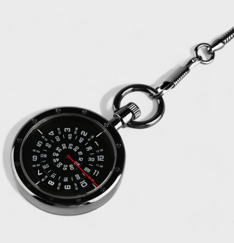 Taschenuhr Spirale Moderne – Bild 2