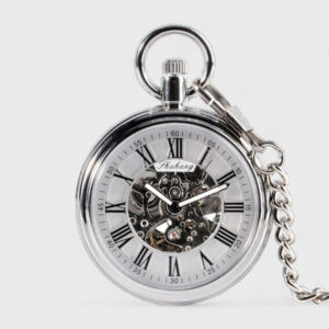 Taschenuhr Stahl Römisch
