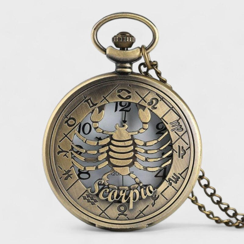 Taschenuhr Sternzeichen Skorpion