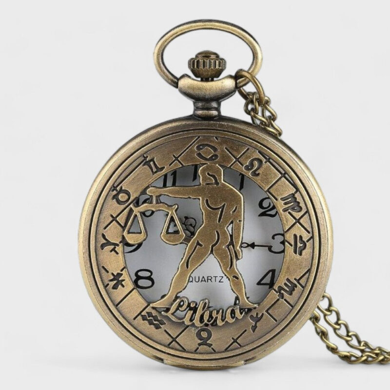 Taschenuhr Sternzeichen Waage