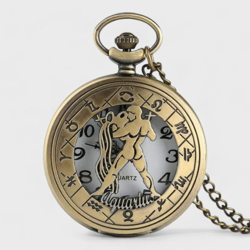 Taschenuhr Sternzeichen Wassermann