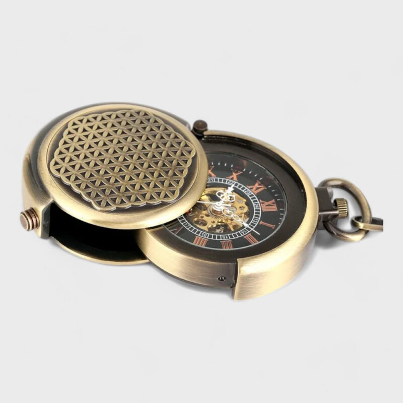 Taschenuhr Unisex Retro – Bild 2