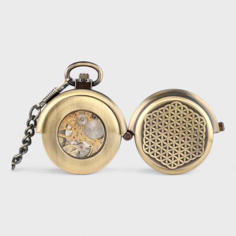 Taschenuhr Unisex Retro – Bild 3