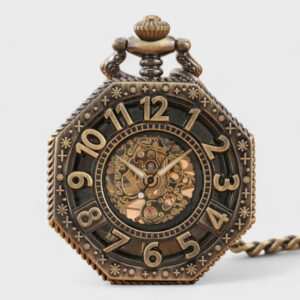 Taschenuhr Vintage Oktogonal