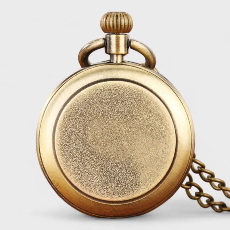 Taschenuhr Vintage Taschen-Schnitzerei – Bild 2