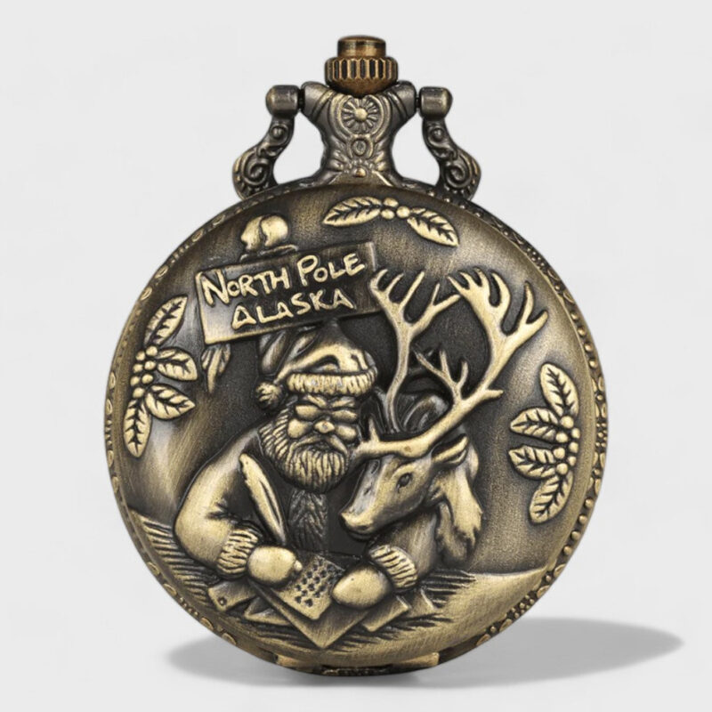 Taschenuhr Weihnachtsmann